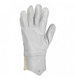 Gants de maitrise fleur vachette, poignet élastique