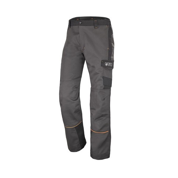 Pantalon Protection contre les flammes Konekt Classe 2 - Noir/Gris charcoal