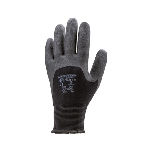 Gants thermiques Eurowinter L22 fourrés double enduction latex