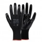 Gants Nitra-neo enduit paume nitrile noir - Lot de 10 paires