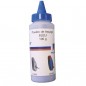 Biberon de poudre bleue