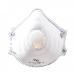 Masque FFP2 NR D PREM'S avec coque valve - Boîte de 10pcs