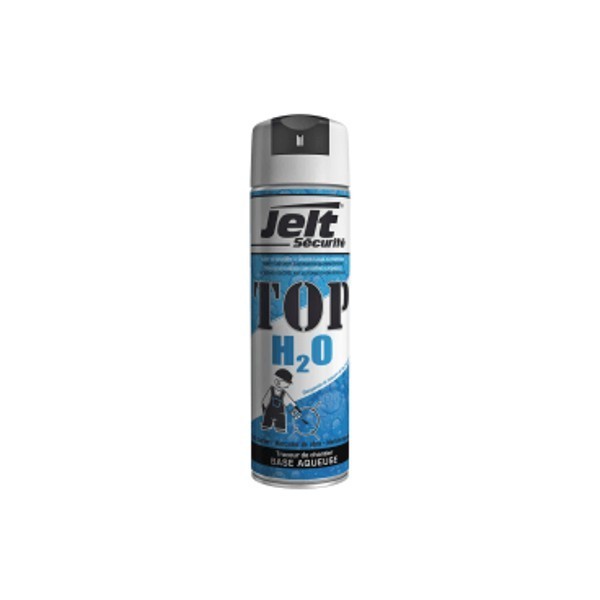 Peinture pour Traçage sur Chantier Top H20 Blanc 500ml