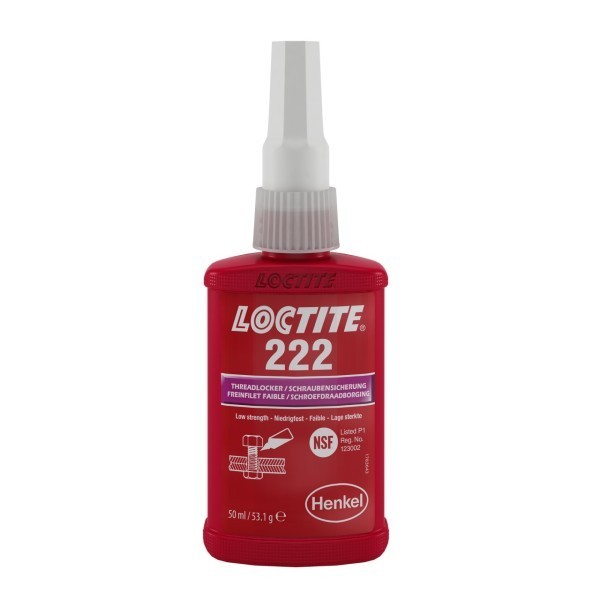 Freinage des Filetages - Loctite 222 50ml