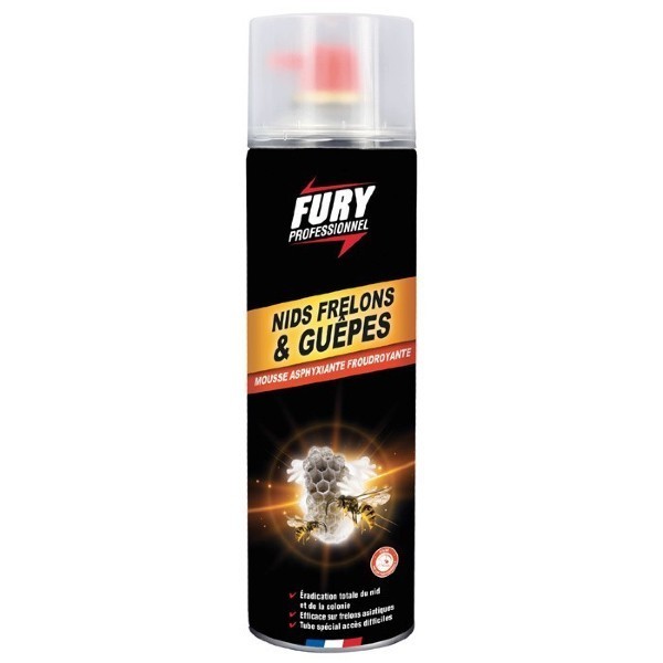 Mousse Fury pour Nids de Guêpes et Frelons 750ml