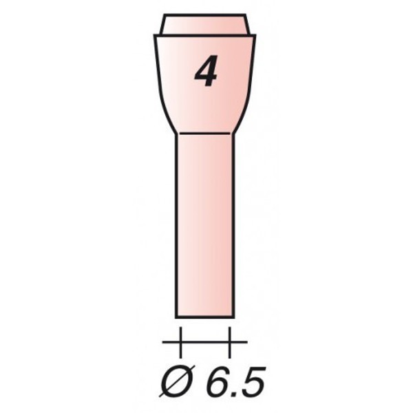 Buse standard céramique pour torche TIG 9, 20 et 25-1