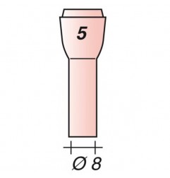 Buse standard céramique pour torche TIG 9, 20 et 25-2