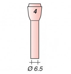 Buse standard céramique pour torche TIG 9, 20 et 25-4