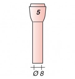 Buse standard céramique pour torche TIG 9, 20 et 25-5